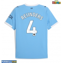 Manchester City Tijjani Reijnders #4 Heimtrikot 2025-26 Kurzarm